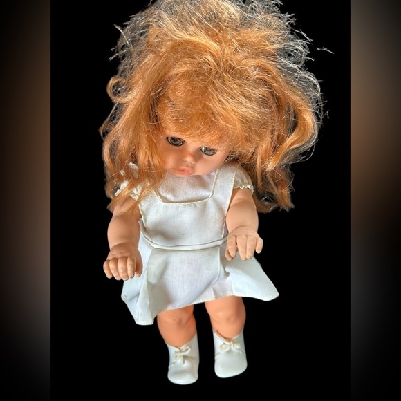 Rare Vintage Jesmar Girl Doll Red Hair and Blue Eyes - Picture 11 of 15